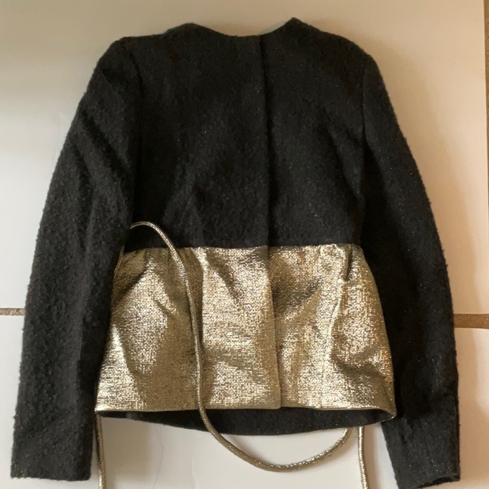 Gold and Black Jacket